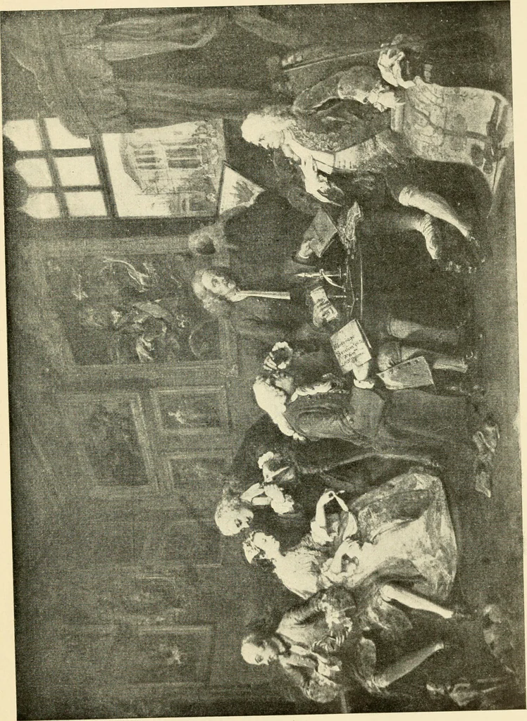 An illustration from How to study pictures by means of a series of comparisons of paintings and painters from Cimabue to Monet, with historical and biographical summaries and appreciations of the painters' motives and methods, 1905, leaf 284