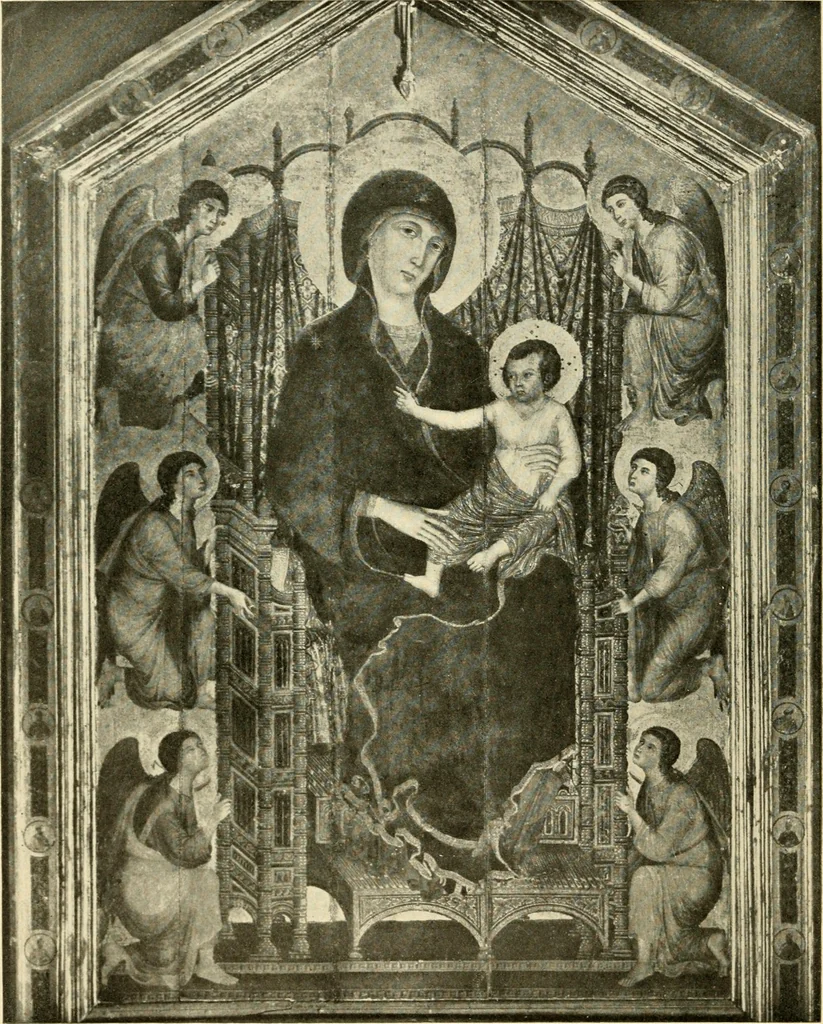 An illustration from How to study pictures by means of a series of comparisons of paintings and painters from Cimabue to Monet, with historical and biographical summaries and appreciations of the painters' motives and methods, 1905, leaf 35