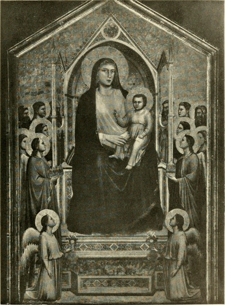An illustration from How to study pictures by means of a series of comparisons of paintings and painters from Cimabue to Monet, with historical and biographical summaries and appreciations of the painters' motives and methods, 1905, leaf 36
