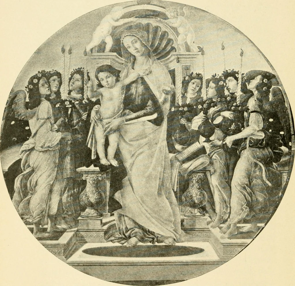 An illustration from How to study pictures by means of a series of comparisons of paintings and painters from Cimabue to Monet, with historical and biographical summaries and appreciations of the painters' motives and methods, 1905, leaf 79