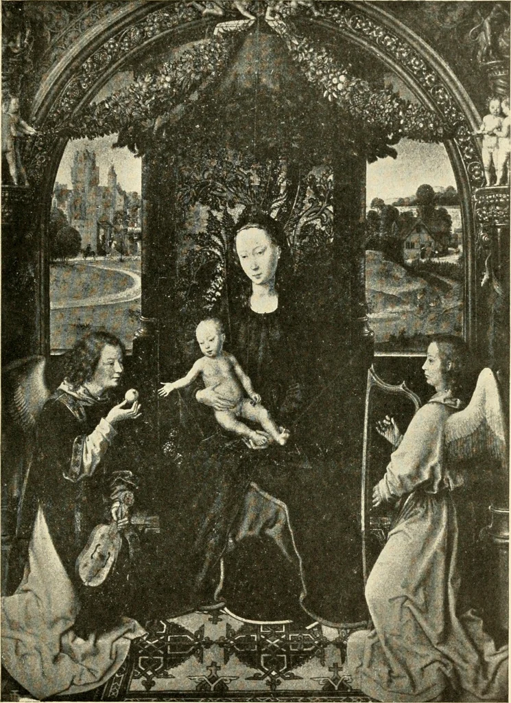 An illustration from How to study pictures by means of a series of comparisons of paintings and painters from Cimabue to Monet, with historical and biographical summaries and appreciations of the painters' motives and methods, 1905, leaf 80