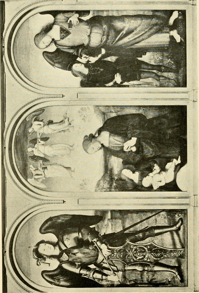 An illustration from How to study pictures by means of a series of comparisons of paintings and painters from Cimabue to Monet, with historical and biographical summaries and appreciations of the painters' motives and methods, 1905, leaf 95