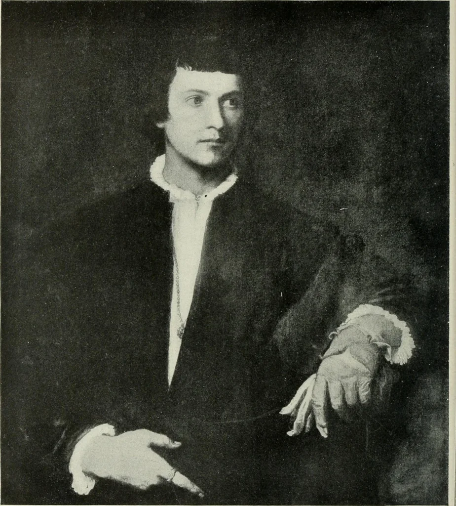 An illustration from How to study pictures : by means of a series of comparisons of paintings and painters from Cimabue to Monet, with historical and biographical summaries and appreciations of the painters' motives and methods, 1910, leaf 145