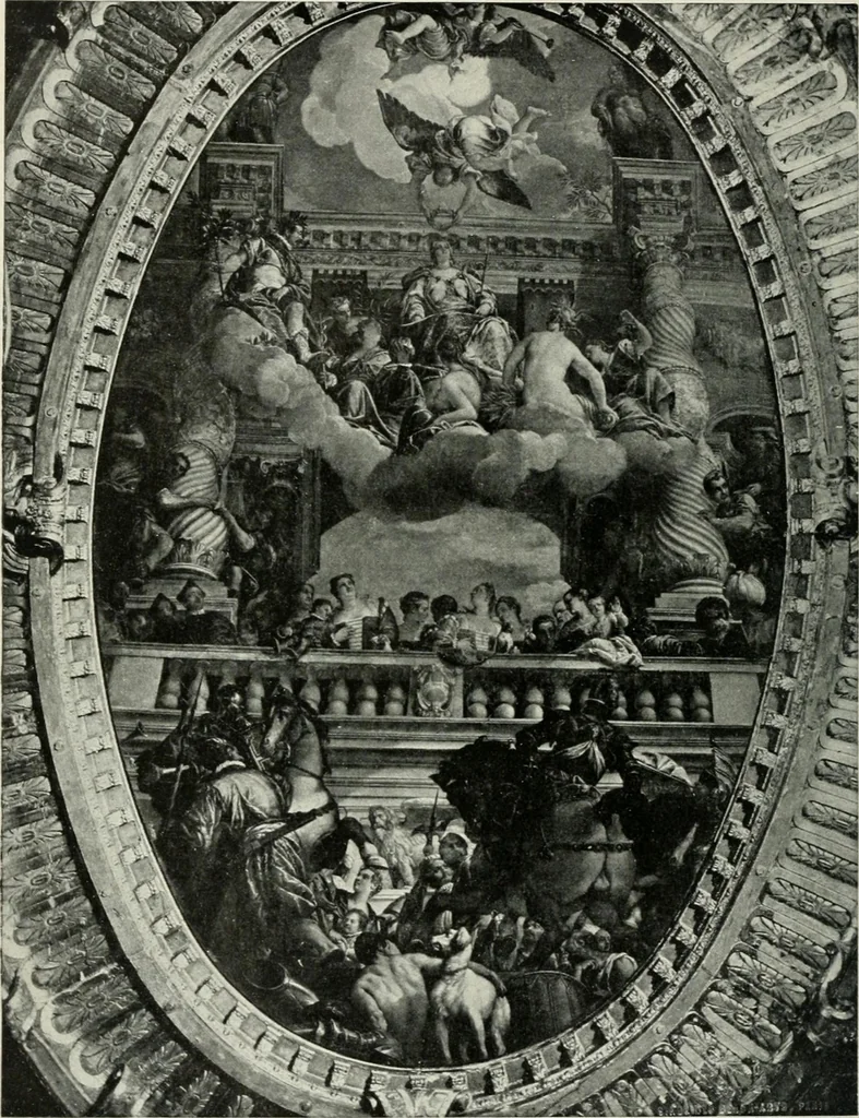 An illustration from How to study pictures : by means of a series of comparisons of paintings and painters from Cimabue to Monet, with historical and biographical summaries and appreciations of the painters' motives and methods, 1910, leaf 177