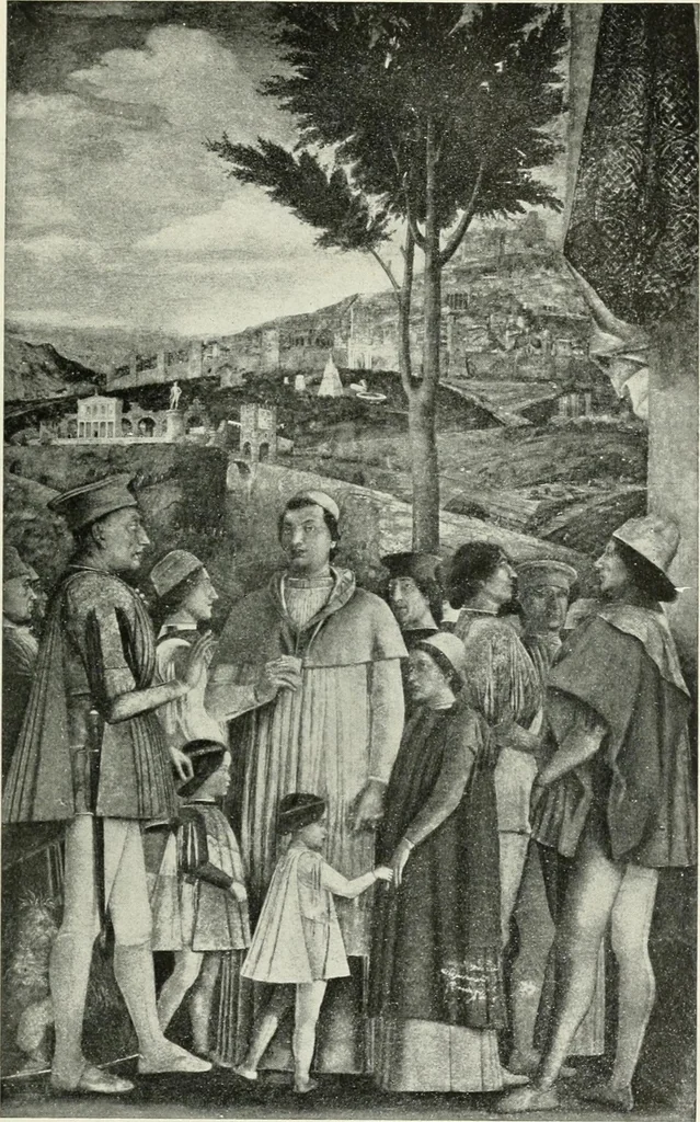 An illustration from How to study pictures : by means of a series of comparisons of paintings and painters from Cimabue to Monet, with historical and biographical summaries and appreciations of the painters' motives and methods, 1910, leaf 42