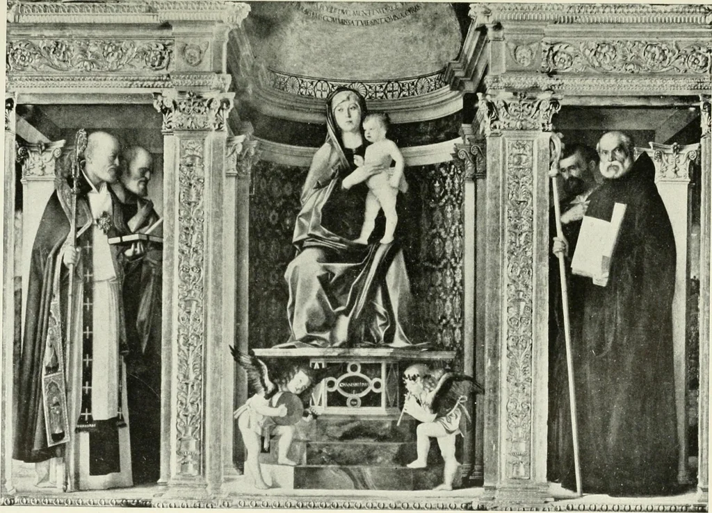 An illustration from How to study pictures : by means of a series of comparisons of paintings and painters from Cimabue to Monet, with historical and biographical summaries and appreciations of the painters' motives and methods, 1910, leaf 90