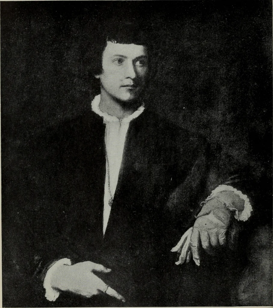 An illustration from How to study pictures by means of a series of comparisons of paintings and painters from Cimabue to Monet, with historical and biographical summaries and appreciations of the painters' motives and methods, 1910, leaf 153