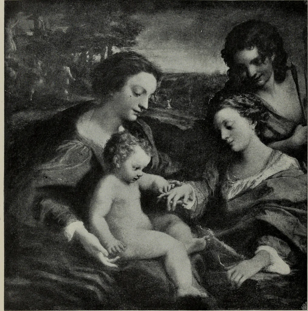 An illustration from How to study pictures by means of a series of comparisons of paintings and painters from Cimabue to Monet, with historical and biographical summaries and appreciations of the painters' motives and methods, 1910, leaf 169