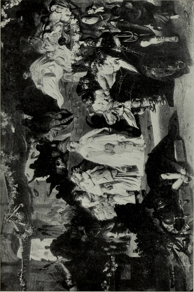 An illustration from How to study pictures by means of a series of comparisons of paintings and painters from Cimabue to Monet, with historical and biographical summaries and appreciations of the painters' motives and methods, 1910, leaf 413
