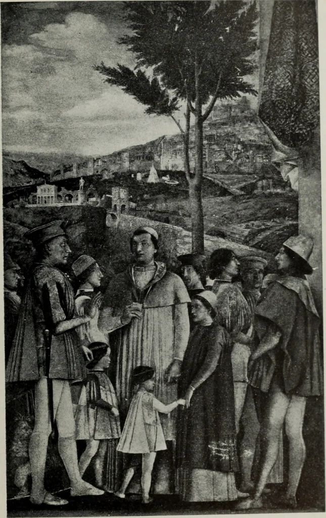 An illustration from How to study pictures by means of a series of comparisons of paintings and painters from Cimabue to Monet, with historical and biographical summaries and appreciations of the painters' motives and methods, 1910, leaf 46