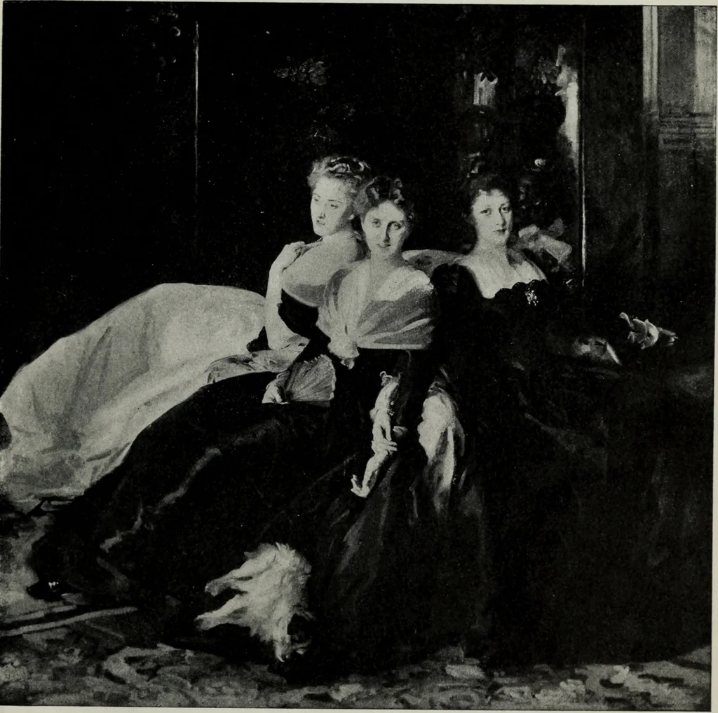 An illustration from How to study pictures by means of a series of comparisons of paintings and painters from Cimabue to Monet, with historical and biographical summaries and appreciations of the painters' motives and methods, 1910, leaf 466