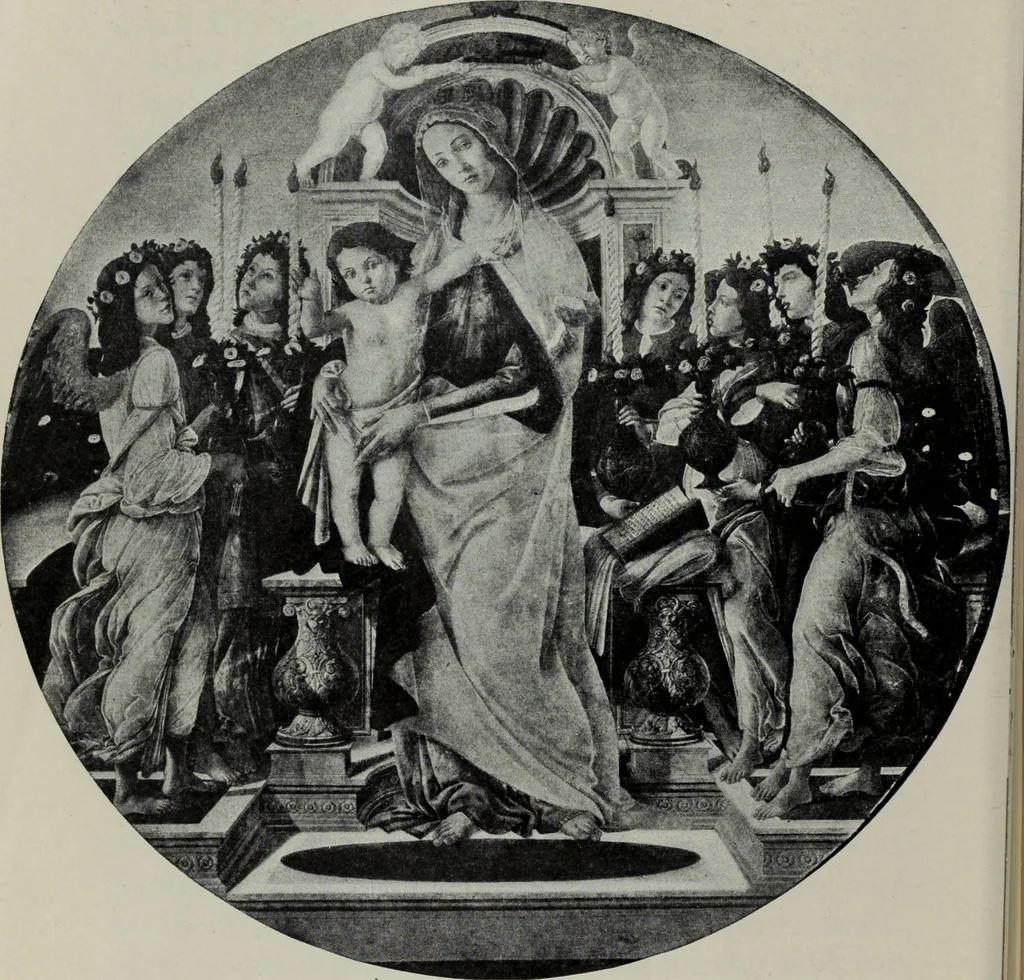 An illustration from How to study pictures by means of a series of comparisons of paintings and painters from Cimabue to Monet, with historical and biographical summaries and appreciations of the painters' motives and methods, 1910, leaf 77