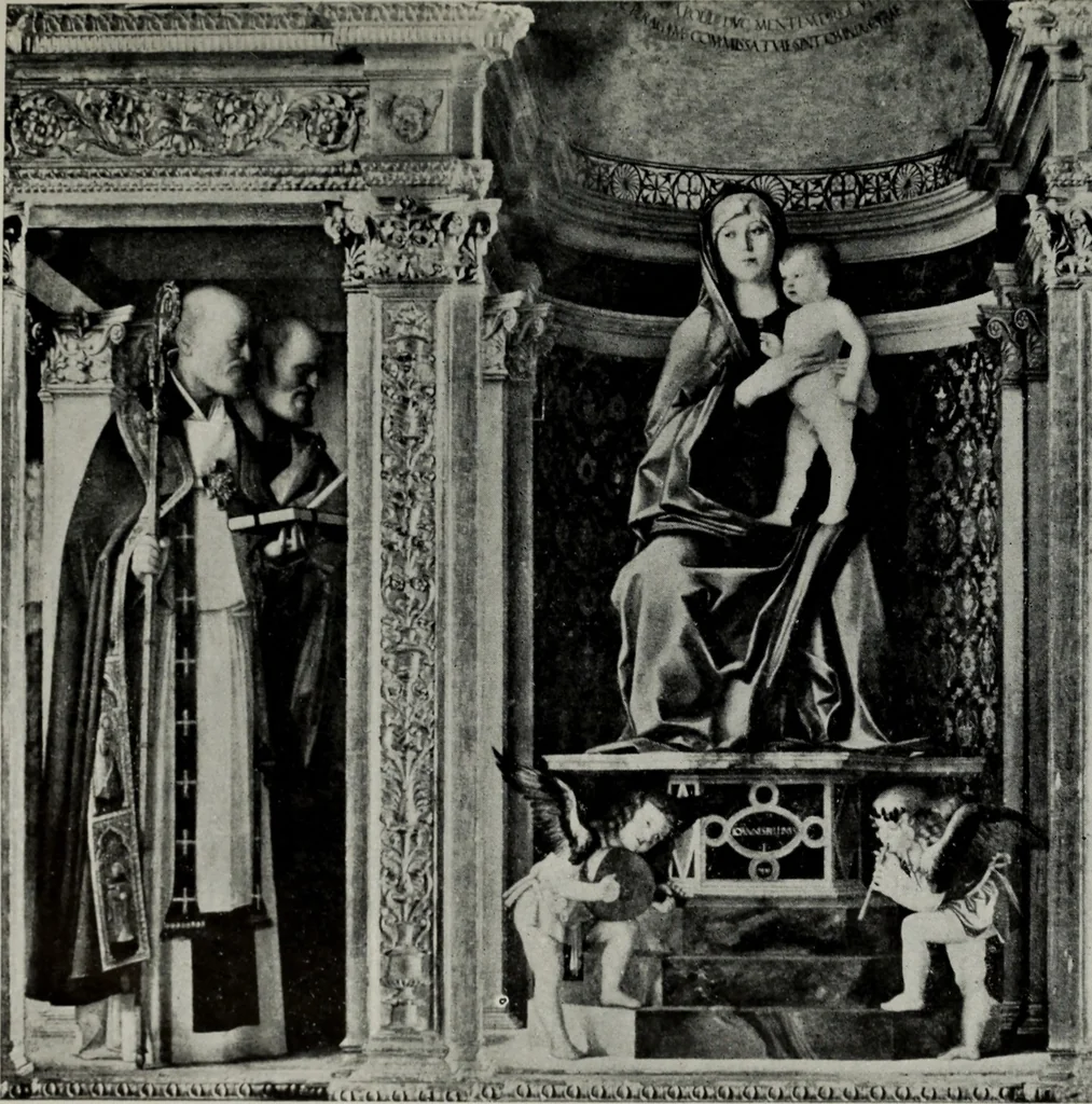 An illustration from How to study pictures by means of a series of comparisons of paintings and painters from Cimabue to Monet, with historical and biographical summaries and appreciations of the painters' motives and methods, 1910, leaf 94