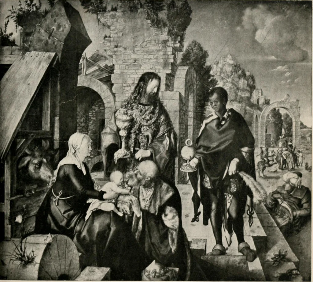 An illustration from How to study pictures by means of a series of comparisons of the painters' motives and methods .., 1906, leaf 138