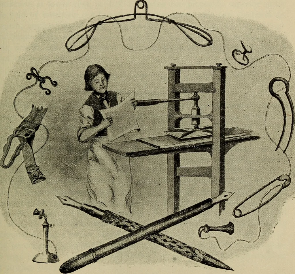 An illustration from How to succeed as an inventor; showing the wonderful possibilites in the field of invention; the dangers to be avoided; the inventions needed; how to perfect and develop new ideas to the money making stage, 1909, leaf 26