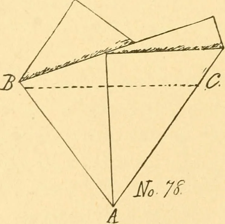 An illustration from How to teach paper-folding and cutting: a practical manual-training aid, 1892, leaf 59