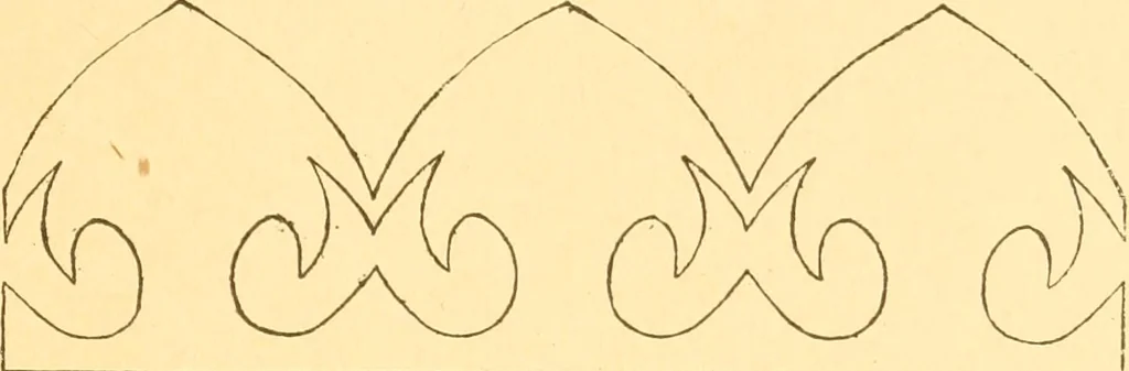 An illustration from How to teach paper-folding and cutting: a practical manual-training aid, 1892, leaf 68