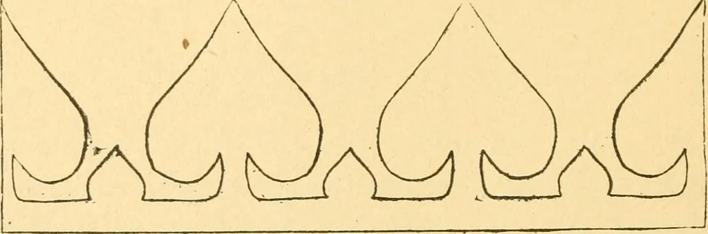 An illustration from How to teach paper-folding and cutting: a practical manual-training aid, 1892, leaf 69