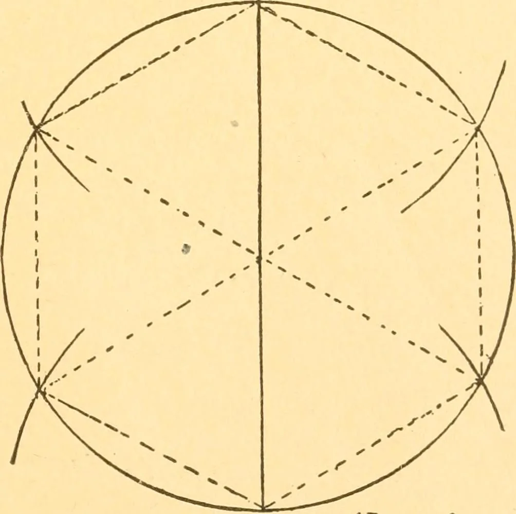 An illustration from How to teach paper-folding and cutting: a practical manual-training aid, 1892, leaf 88