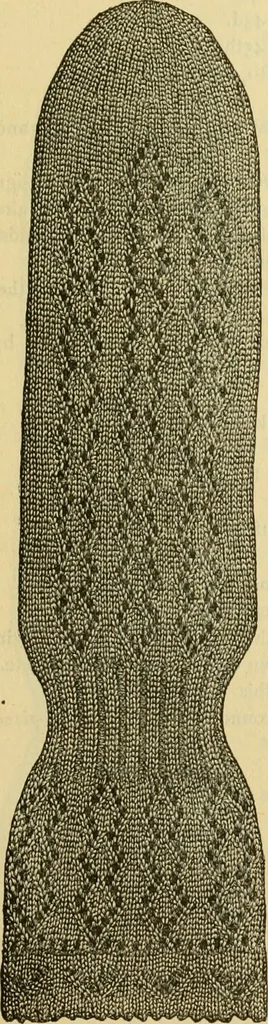 An illustration from How to use Florence knitting silk, 1883, leaf 38