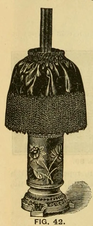 An illustration from How to use Florence knitting silk .., 1885, leaf 46