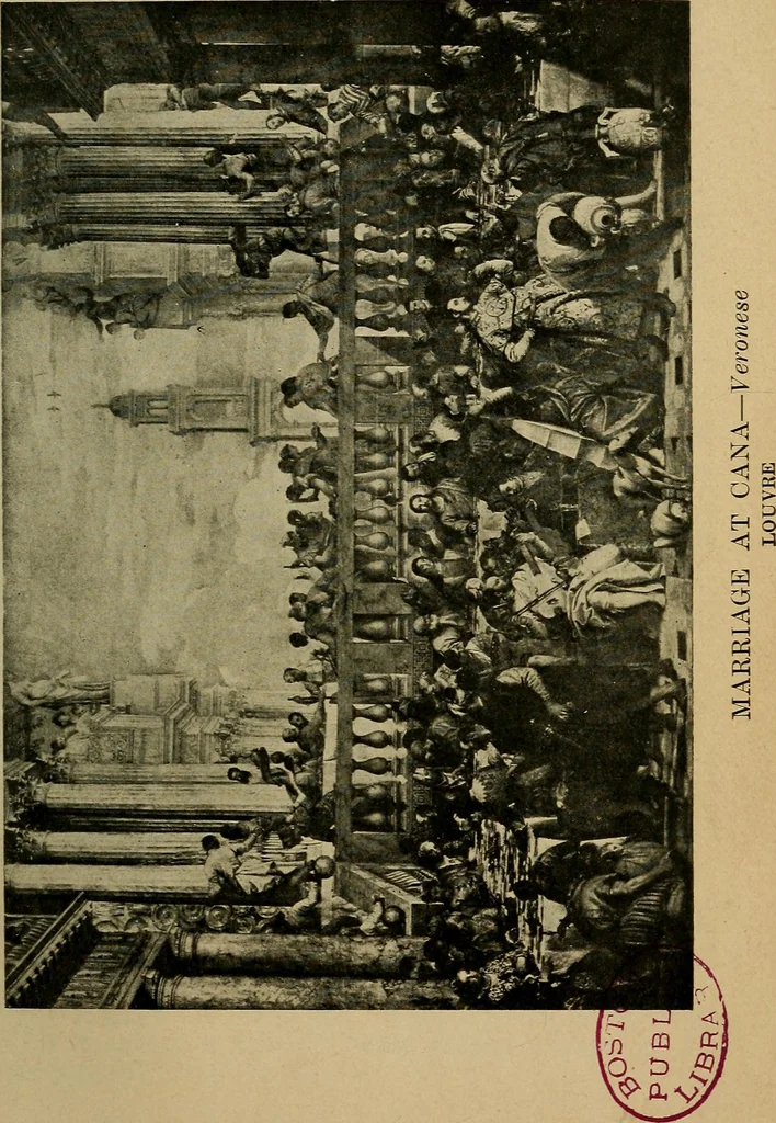 An illustration from How to visit the great picture galleries, 1911, leaf 102