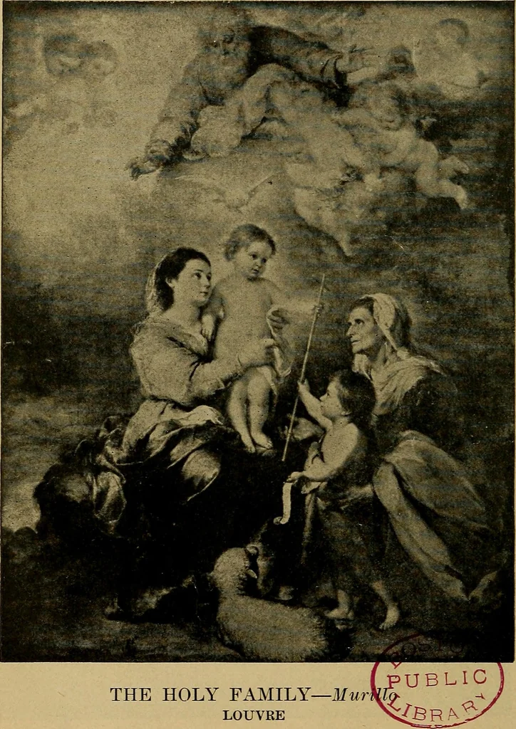 An illustration from How to visit the great picture galleries, 1911, leaf 103
