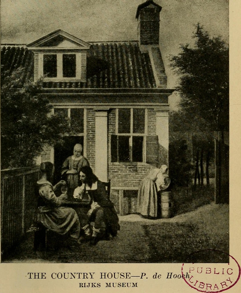 An illustration from How to visit the great picture galleries, 1911, leaf 212