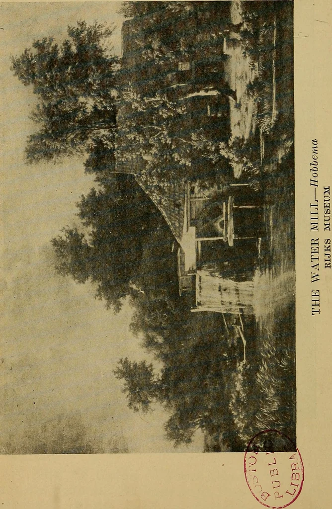 An illustration from How to visit the great picture galleries, 1911, leaf 213