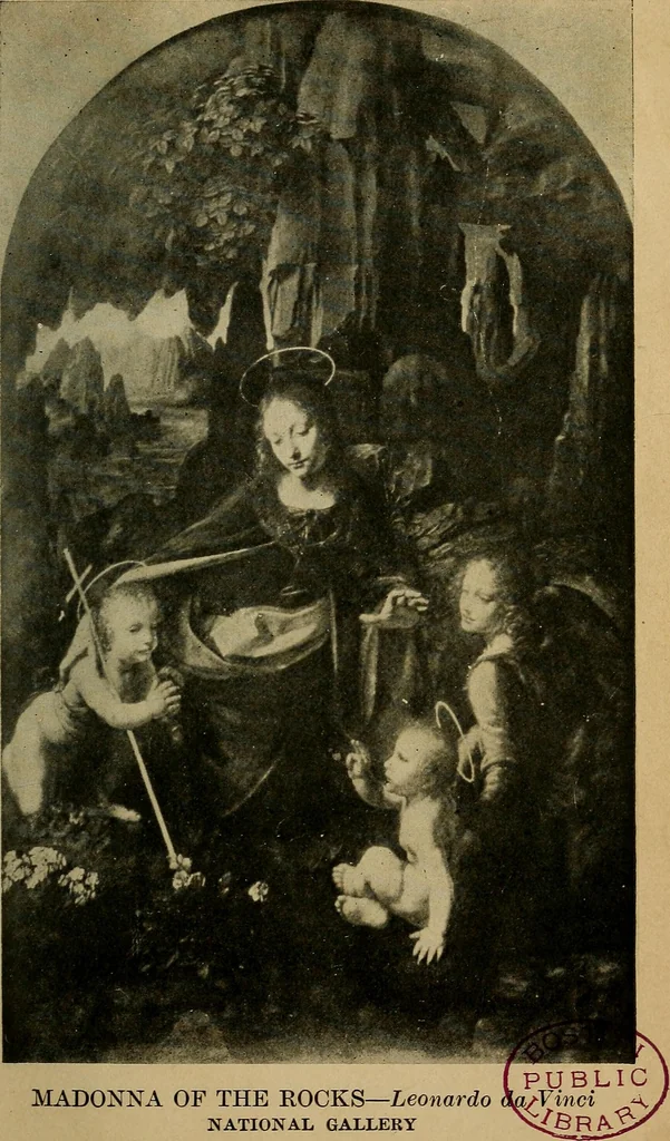 An illustration from How to visit the great picture galleries, 1911, leaf 24