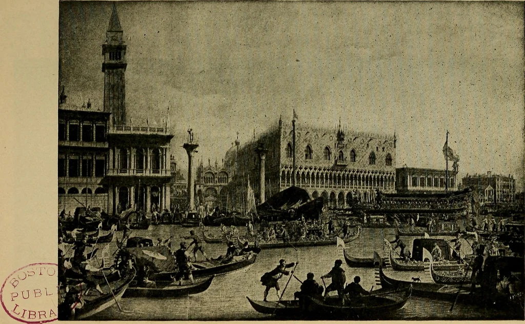 An illustration from How to visit the great picture galleries, 1911, leaf 270