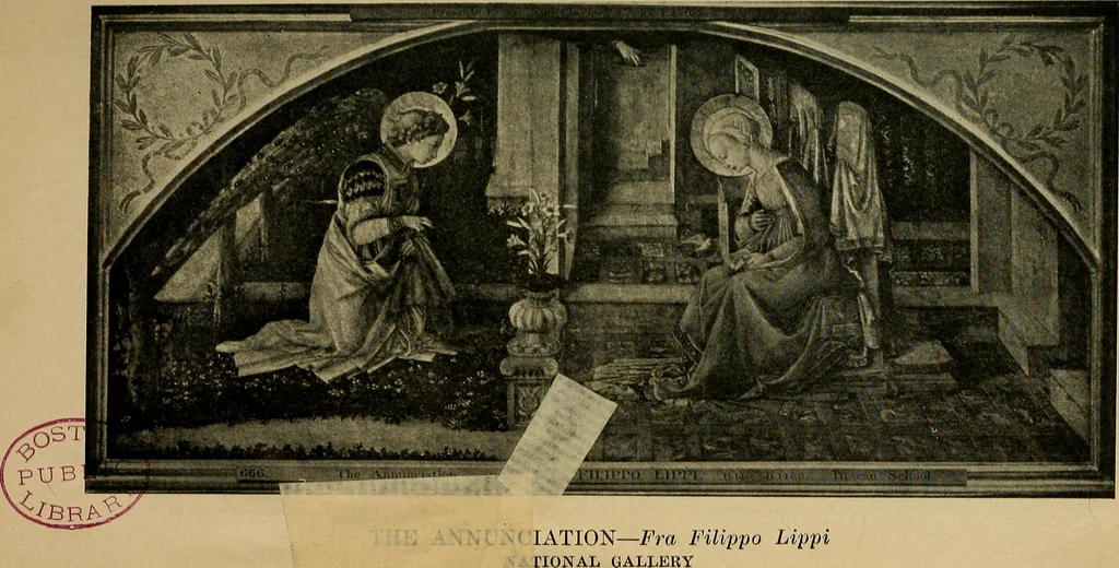 An illustration from How to visit the great picture galleries, 1911, leaf 30