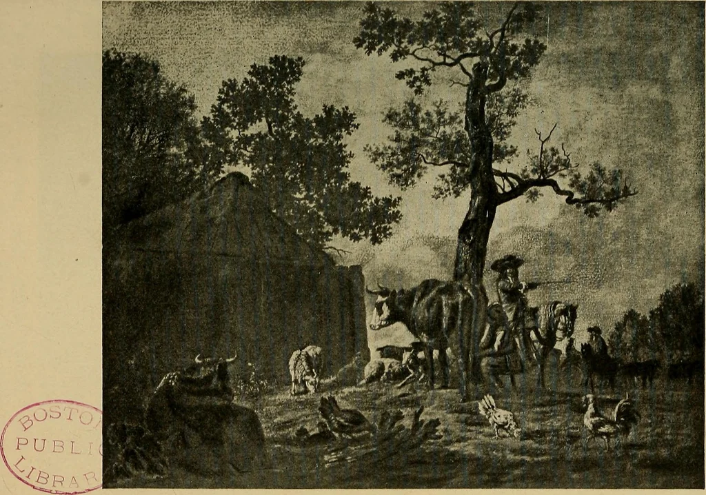 An illustration from How to visit the great picture galleries, 1911, leaf 352