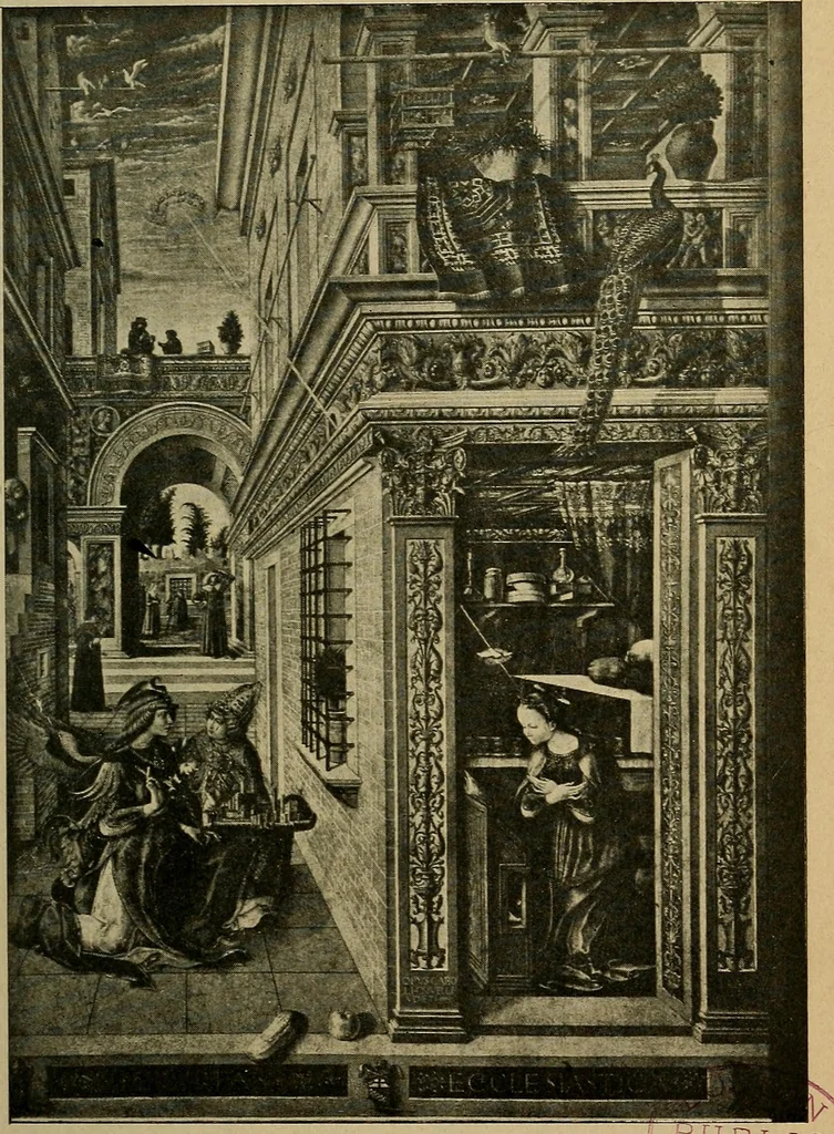 An illustration from How to visit the great picture galleries, 1911, leaf 40