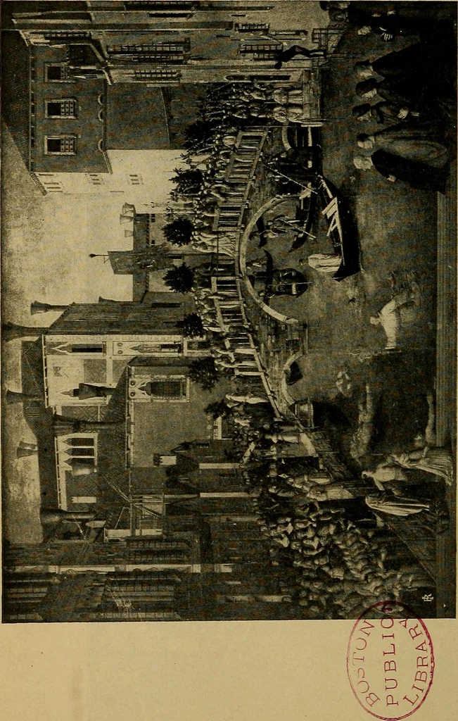 An illustration from How to visit the great picture galleries, 1911, leaf 439
