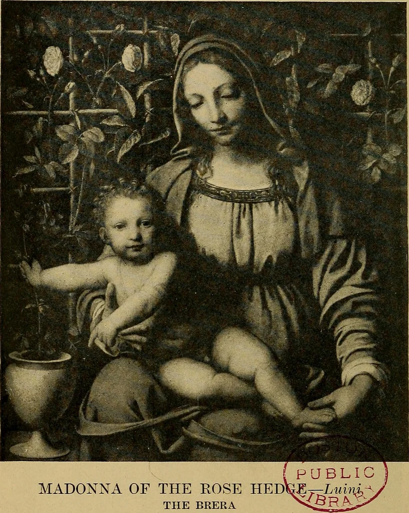 An illustration from How to visit the great picture galleries, 1911, leaf 449