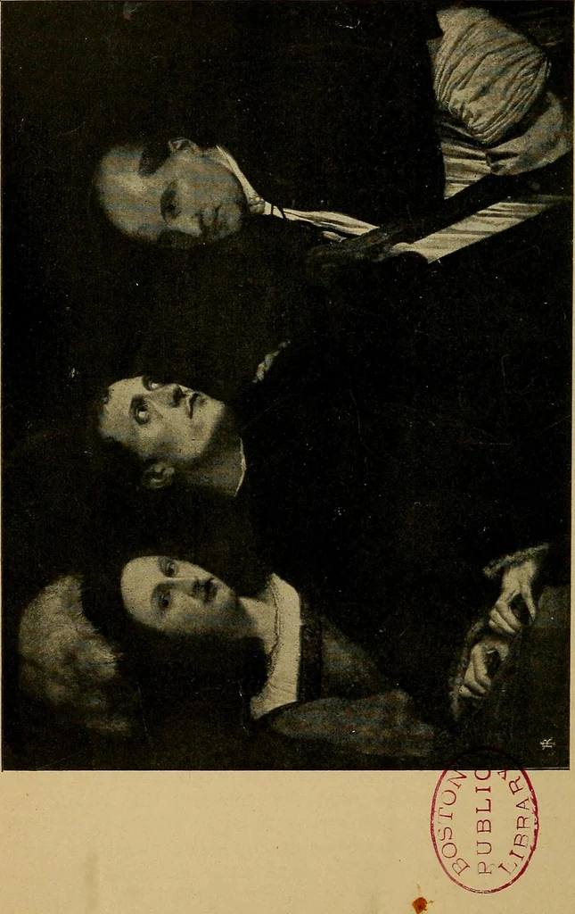 An illustration from How to visit the great picture galleries, 1911, leaf 471