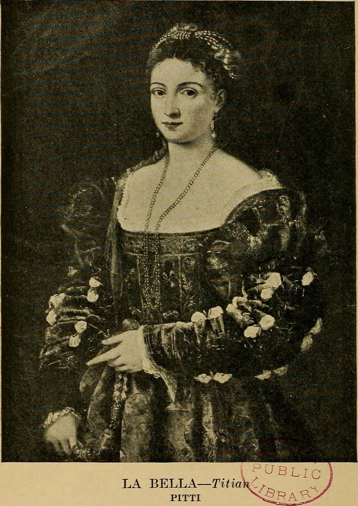 An illustration from How to visit the great picture galleries, 1911, leaf 483