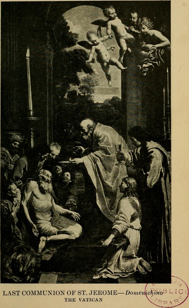 An illustration from How to visit the great picture galleries, 1911, leaf 530