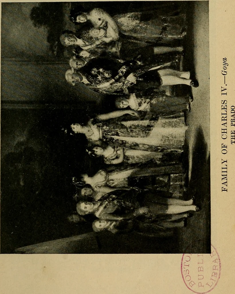 An illustration from How to visit the great picture galleries, 1911, leaf 564