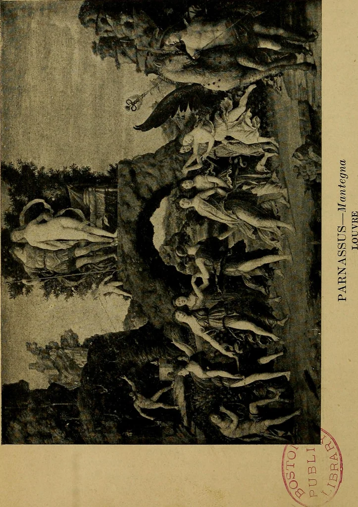 An illustration from How to visit the great picture galleries, 1911, leaf 93