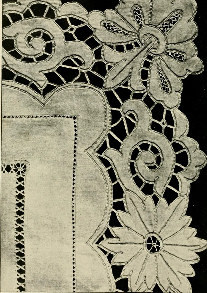 An illustration from How to work embroidery stitches; a practical method with 69 illustrations, 1909, leaf 29