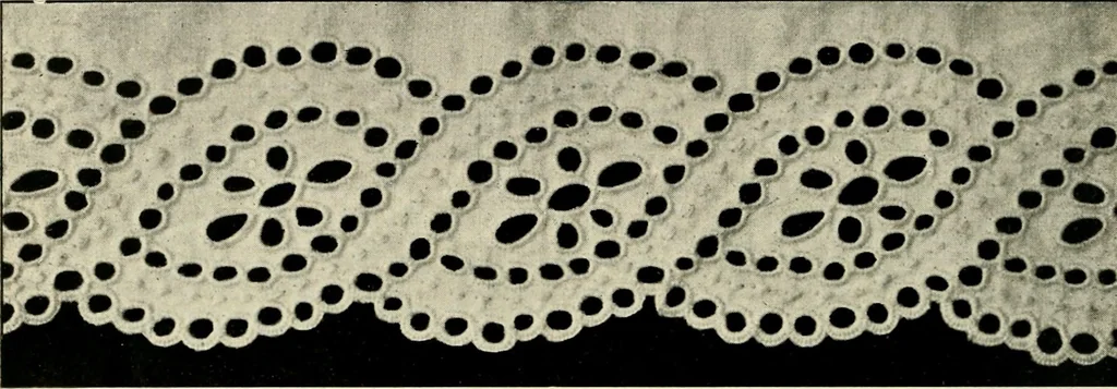 An illustration from How to work embroidery stitches; a practical method with 69 illustrations, 1909, leaf 31