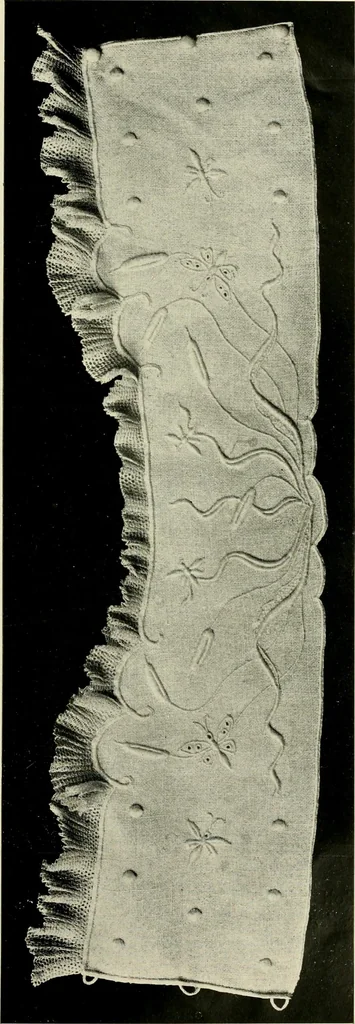 An illustration from How to work embroidery stitches; a practical method with 69 illustrations, 1909, leaf 46