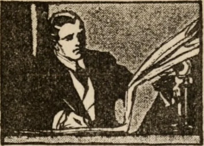 An illustration from How to write advertisements that sell; how to plan every step in your campaign--using sales points, schemes and inducements--how to write and lay out copy--choosing prospect lists and mediums--tests and records that increase returns; how 146 shrewd advertisers plan and place their copy, 1912, leaf 128