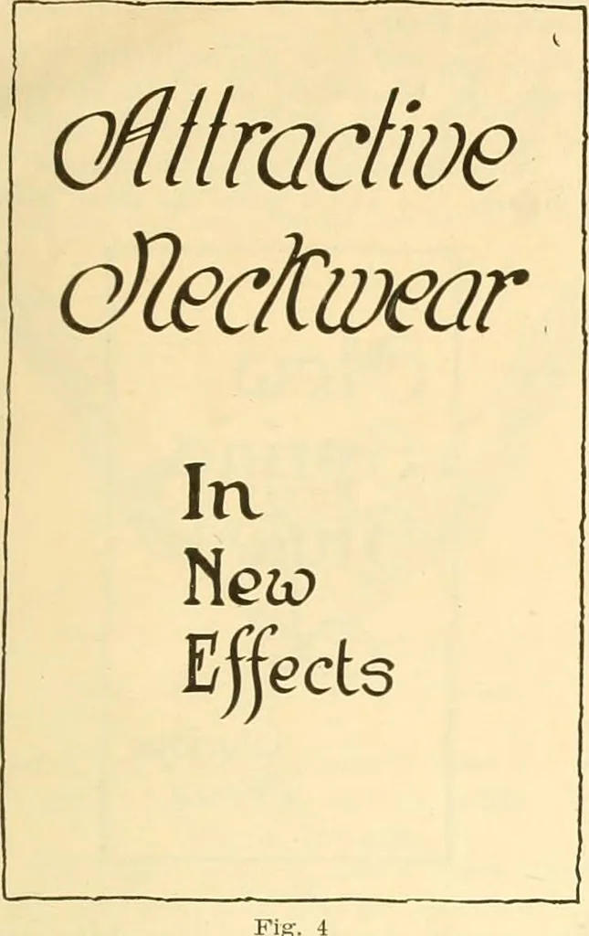 An illustration from How to write show cards, 1921, leaf 12