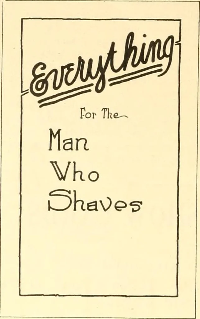 An illustration from How to write show cards, 1921, leaf 17