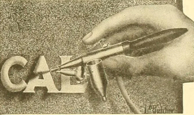 An illustration from How to write show cards, 1921, leaf 22