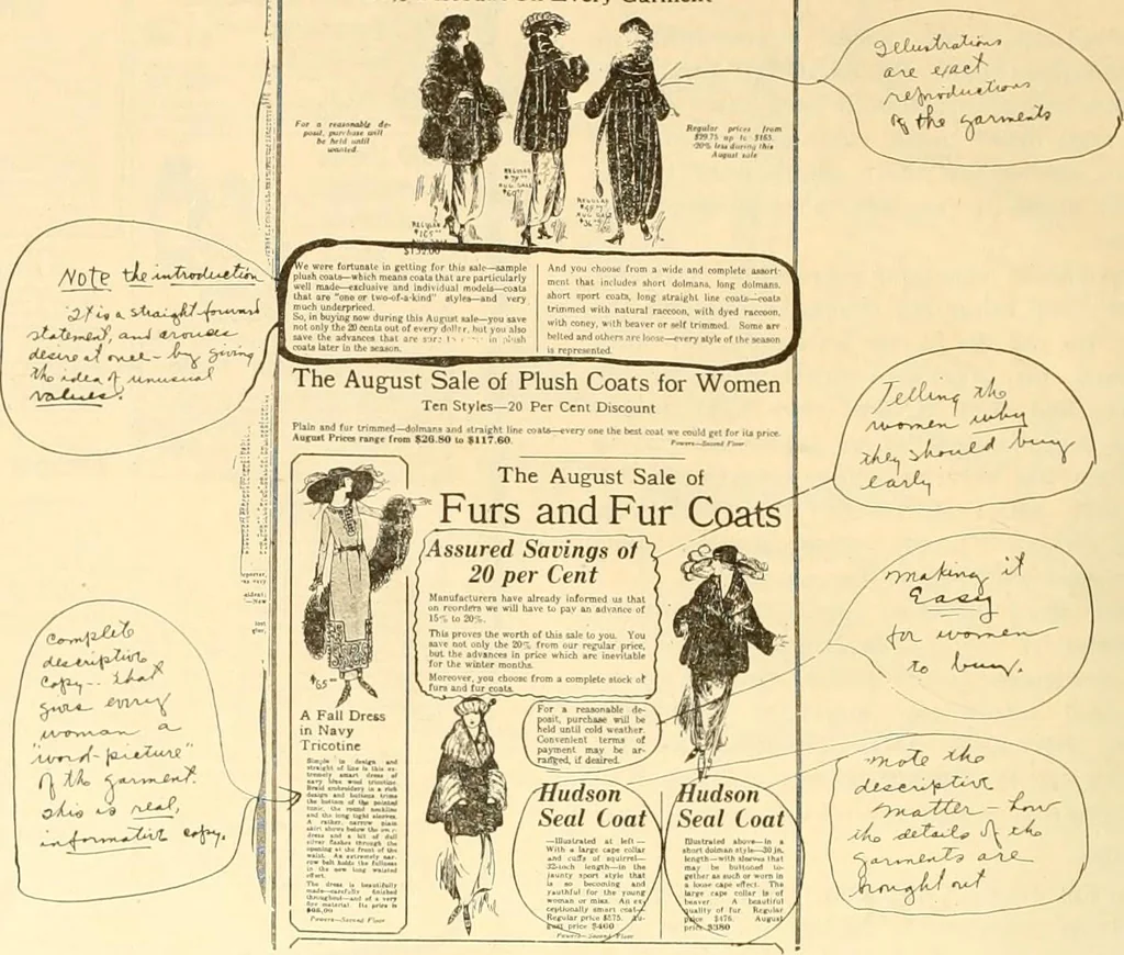 An illustration from How to write show cards, 1921, leaf 35
