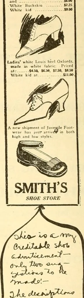 An illustration from How to write show cards, 1921, leaf 37